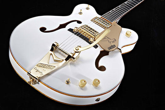 新製品情報】Gretsch！ホワイトファルコン！ダブル・カッタウェイ 