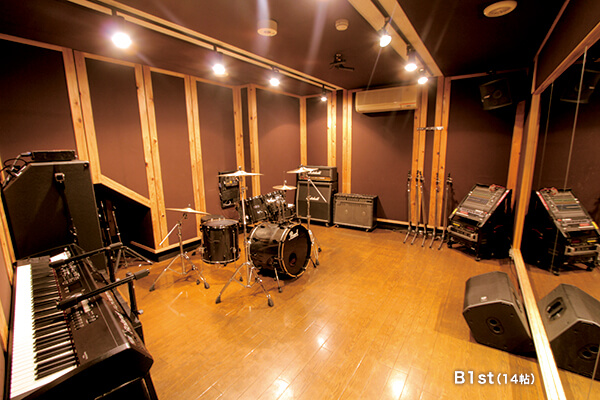 B1st サウンドスタジオノア高田馬場 高田馬場のレンタル 貸し音楽スタジオはsound Studio Noah